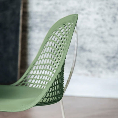 Chaise d'appoint en cuir Guapa SM CU