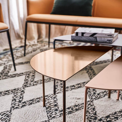 Table basse demi-lune Hoodi