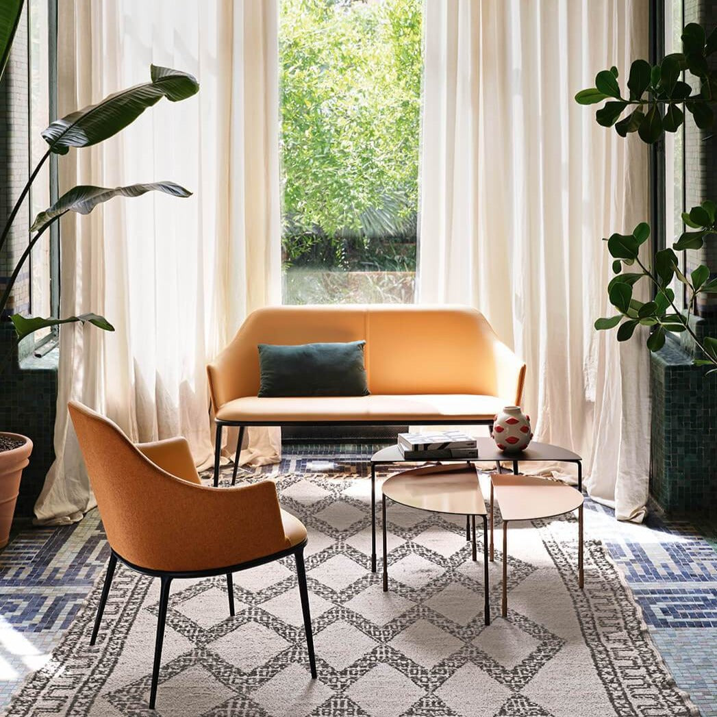 Table basse demi-lune Hoodi