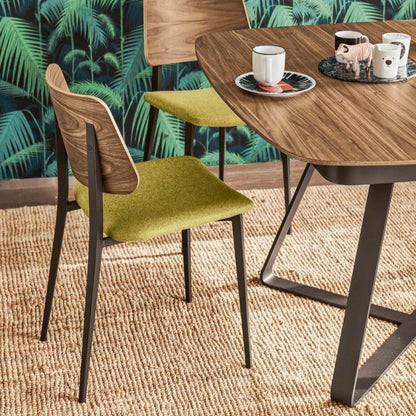 Chaise d'appoint Joe SM TS LG semi-rembourrée