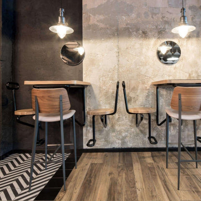 Tabouret de bar et de comptoir rembourré Joe M TS