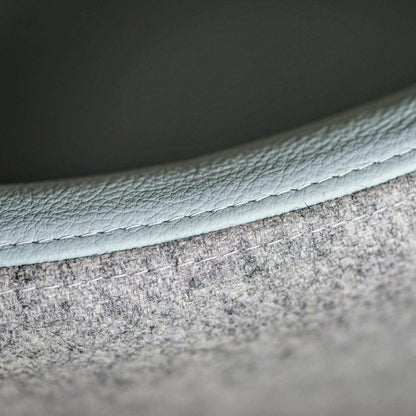 Fauteuil Sonny PL TS N avec base en bois