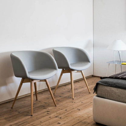 Fauteuil Sonny PL TS R avec base en bois