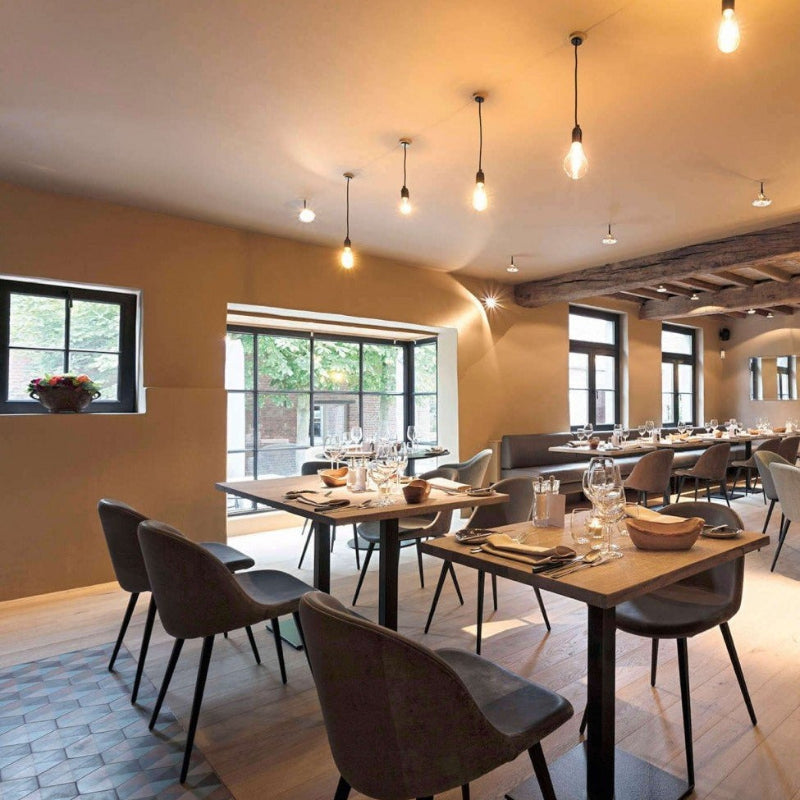 Chaise d'appoint Sonny SM TS Q avec cadre en acier