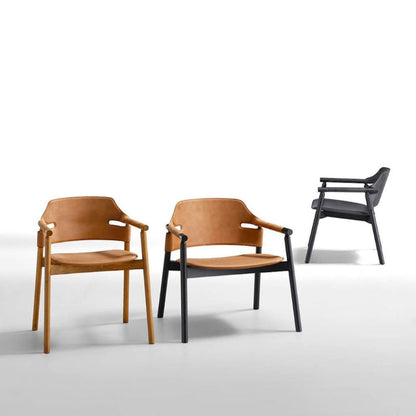 Fauteuil en cuir Suite PL CU