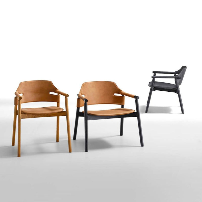 Fauteuil en cuir Suite PL CU