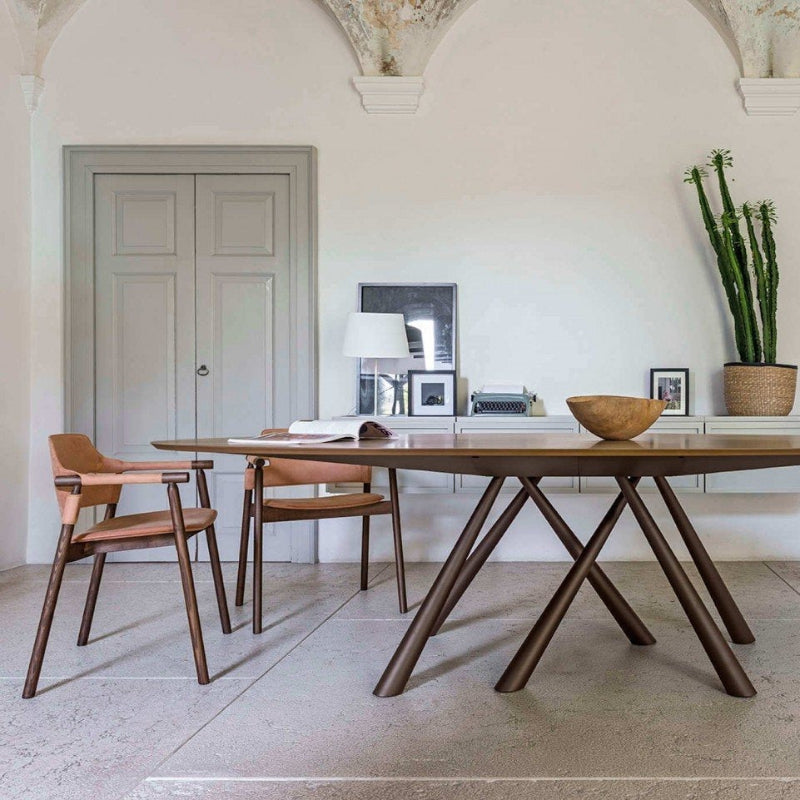 Fauteuil en cuir Suite PL CU