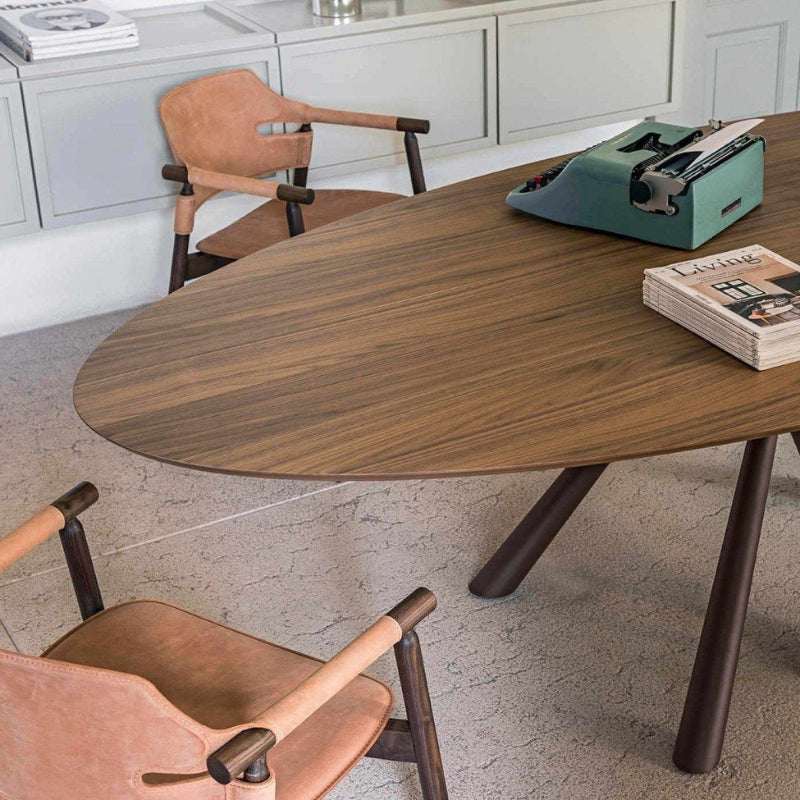 Fauteuil en cuir Suite PL CU