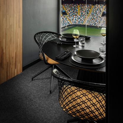 Fauteuil pivotant P47 P GX TS-CU avec base à tréteaux en acier