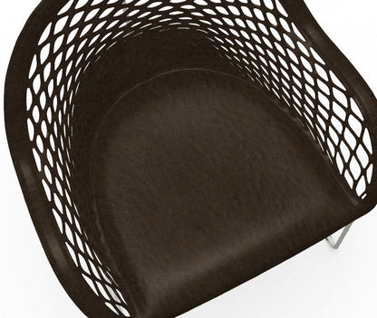 Fauteuil en cuir Guapa PM CU