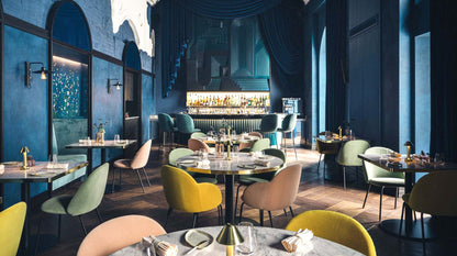 Chaise Iola avec base en acier