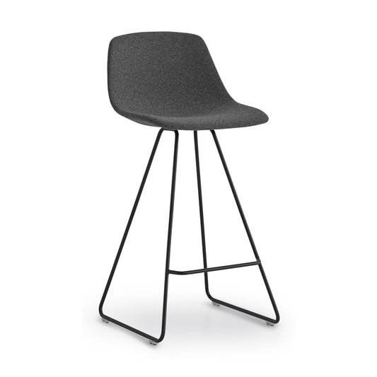 Tabouret de bar Miunn avec base en luge
