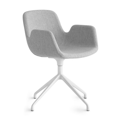 Fauteuil Pass avec base pivotante à 4 branches 