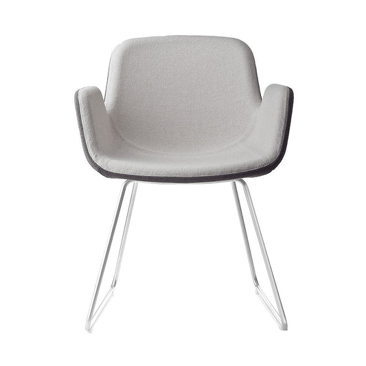 Fauteuil à piètement luge Pass 