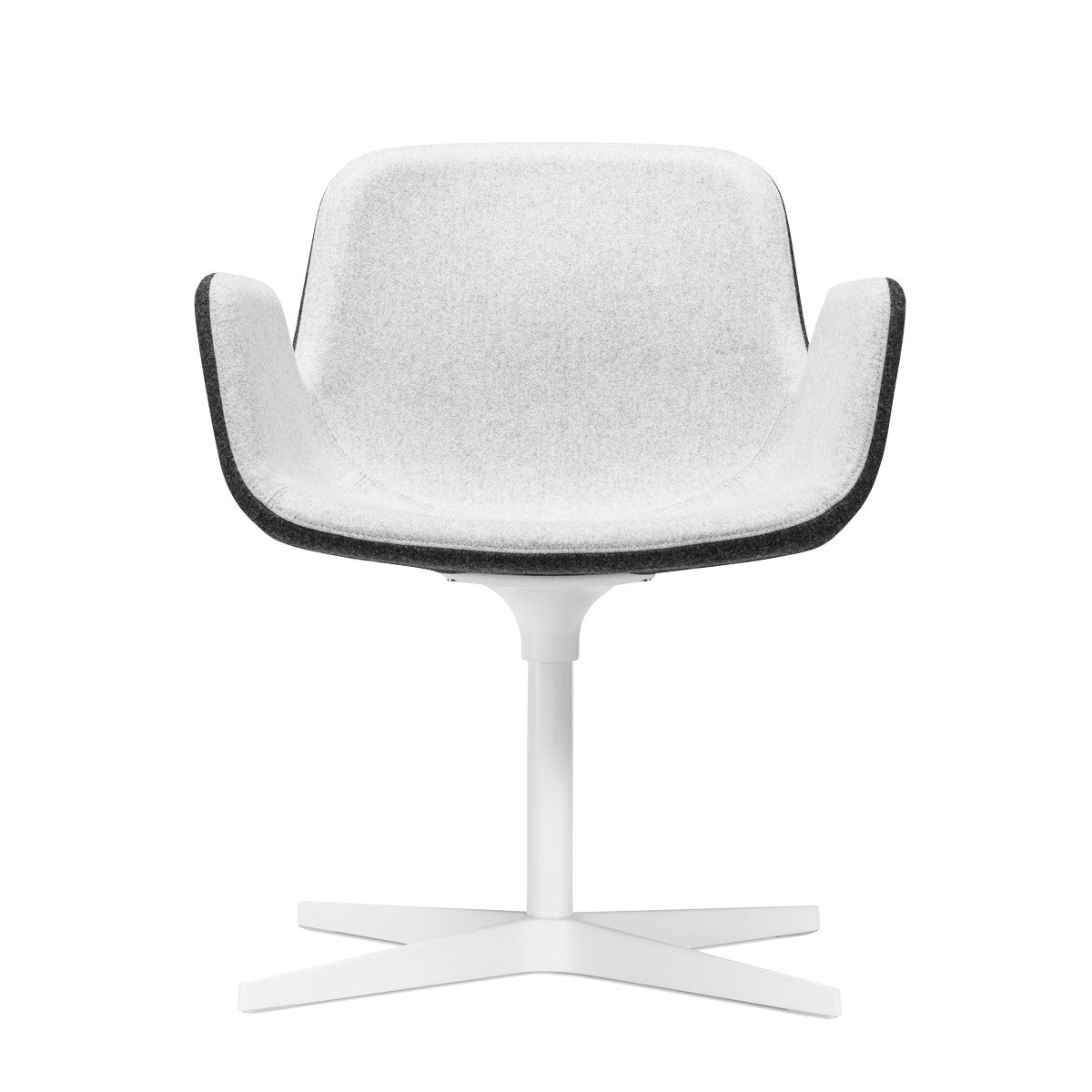 Fauteuil de bureau Pass avec base pivotante à 4 branches 