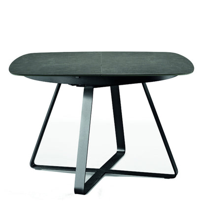 Table à manger extensible en forme de tonneau Paul