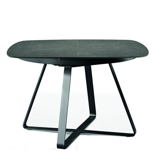 Table à manger extensible en forme de tonneau Paul
