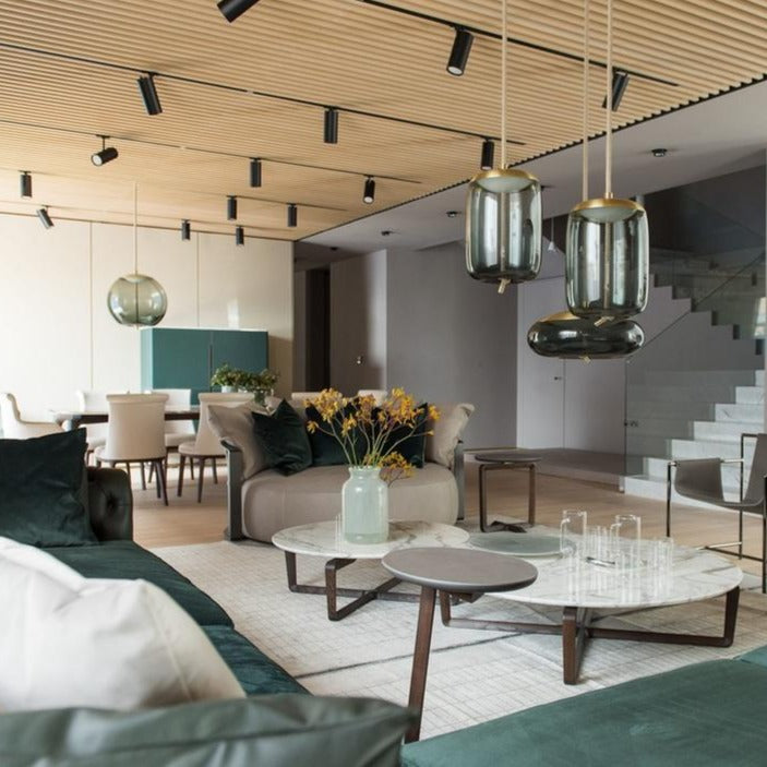 Lampe suspendue Knot Cilindro grande taille