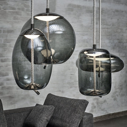 Lampe suspendue Knot Cilindro grande taille