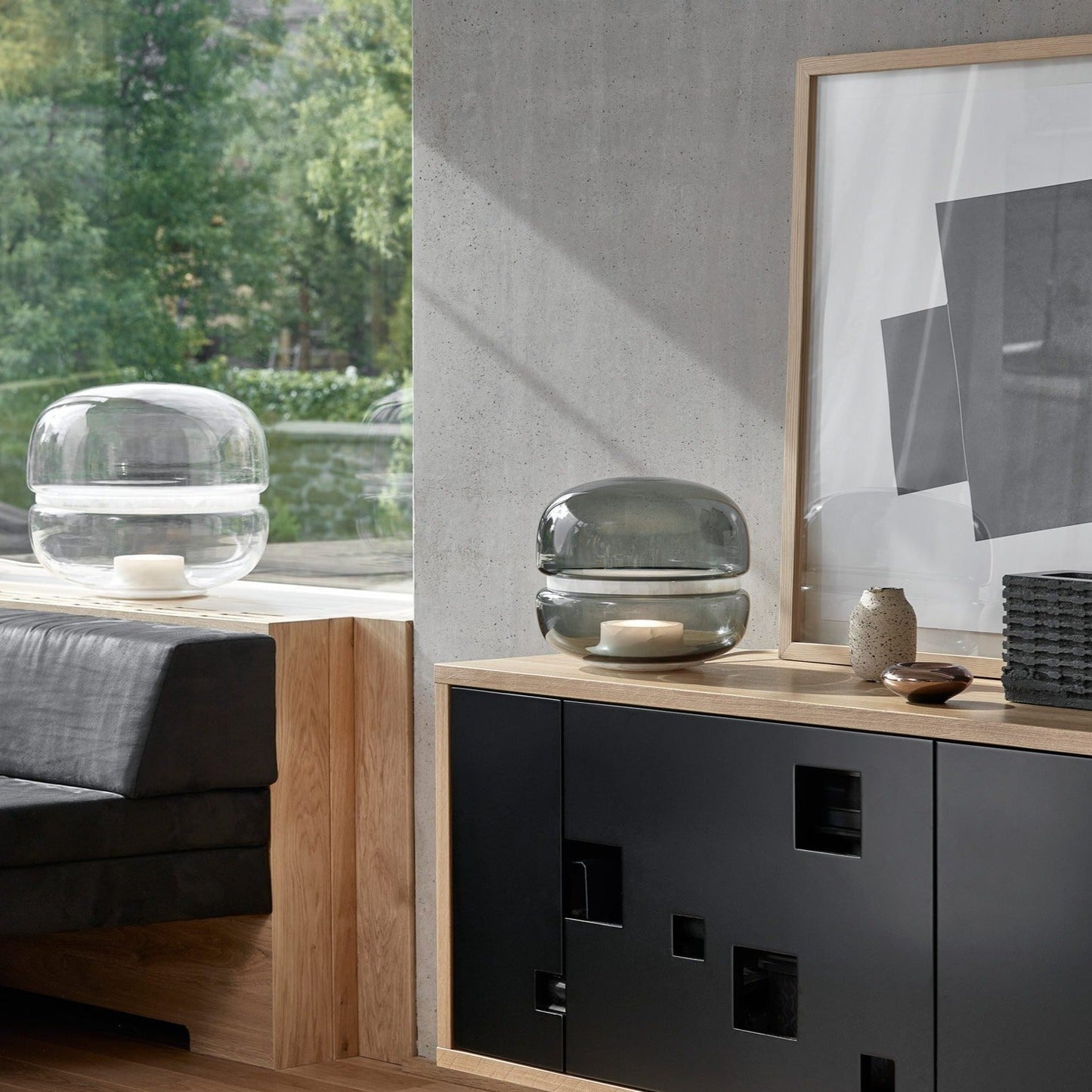 Grande lampe de table Macaron