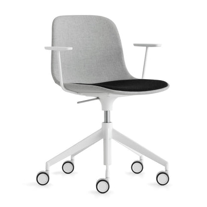 Seela 5-Star High Base Réglable en Hauteur avec Accoudoir 