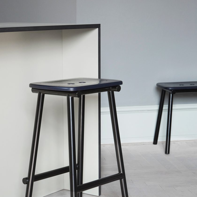 Tabouret tubulaire Tubby